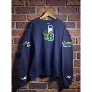 Pro Standard Tampa Bay Rays MLB Crewneck Sweatshirt – Navy – Size Large (NWT)